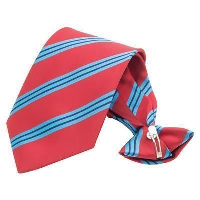 Clip-On Printed Polyester Tie