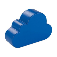 Cloud Stress Item In Blue