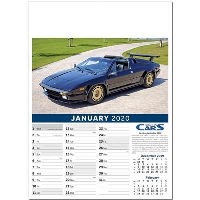 Collectors Cars Wall Calendar