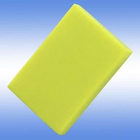 Colourful Eraser In Neon Fluorescent Yellow