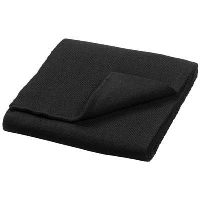 Columbus Scarf In Black Solid