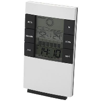 Como Desk Weather Station In Silver
