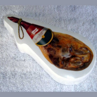 Compressed Magic Tee Shirt Or Towel In Leg Of Ham Shape