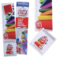 Coupon Perforated Bookmark