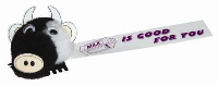 Cow Logo Bug With Full Colour Printed Ribbon