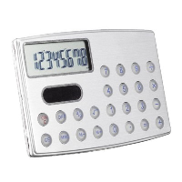 Credit Card Calculator In Silver