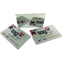 Credit Card Size Nail File With Mirror