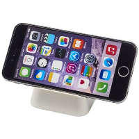 Crib Phone Stand In White Solid