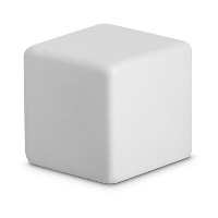 Cube Stress Item In White