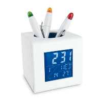 Cubo Weather Station In Blue & White