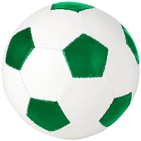Curve Football In Green