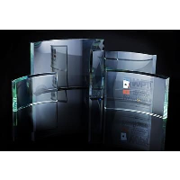Curve Jade Glass Frame