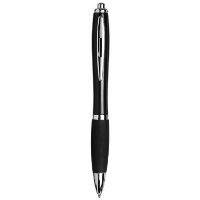 Curvy Ball Pen: Black: In Black Solid