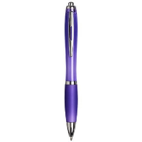 Curvy Ball Pen: Purple-Purple: In Purple