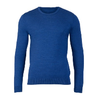 Custom And Stock Crew Neck Extra Fine Merino Wool Or Cotton Sweater Jumper