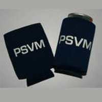 Custom Neoprene Can Stubby Cooler In Black