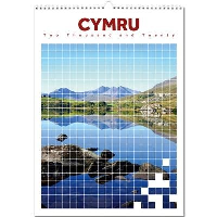 Cymru Optima Wall 12 Leaf Calendar