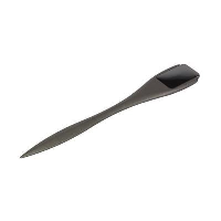 Dark Line Letter Opener In Black