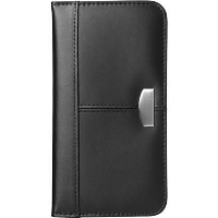 Deluxe Business Card File In Black