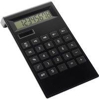 Desk Calculator In Black