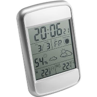Digital Weather Station In Silver