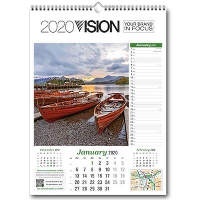 Discover Britain Wall Calendar
