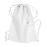 Drawstring Bag In White