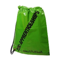 Drawstring Polythene Plastic Duffle Bag