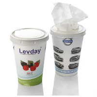 Drink Cup Style Tissue Box