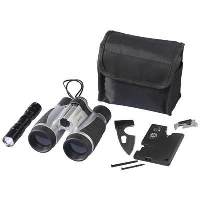 Dundee 16-Function Outdoor Gift Set In Black Solid