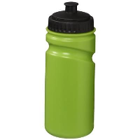 Easy Squeezy Sports Bottle- Colour Body In Green-Black Solid