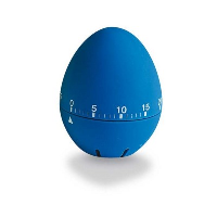 Egg Kitchen Timer In Blue