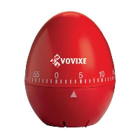 Egg Kitchen Timer In Red