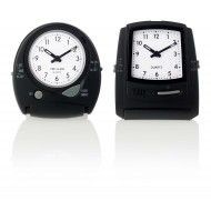 Electronic Setting Alarm Clock In Black