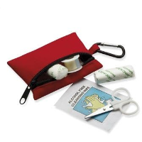 Emergency First Aid Kit In Red