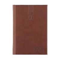 Eurotop Sabana Cream Diary In Brown