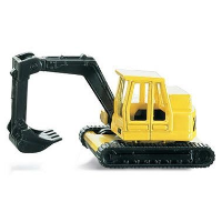 Excavator Digger Construction Truck Model In Yellow