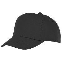Feniks Childrens 5 Panel Cap In Black Solid