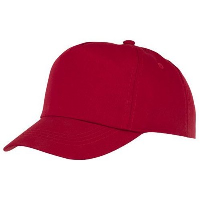 Feniks Childrens 5 Panel Cap In Red