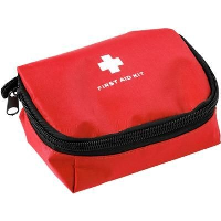 First Aid Kit In Red