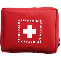 First Aid Kit In Red