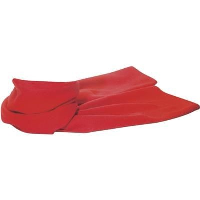 Fleece Scarf In Red