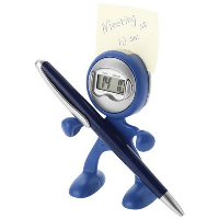 Flexi Alarm Clock In Navy