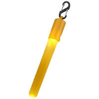 Fluo Glow Stick With Clip In Yellow