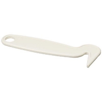 Flynn Plastic Hoof Pick In White Solid