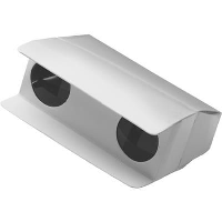 Folding Cardboard Card Binoculars In White