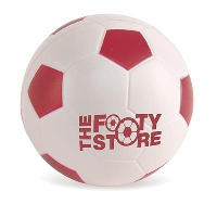 Football Stress Ball In Red & White