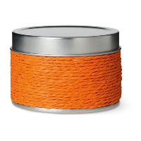 Fragrance Candle In Tin In Orange