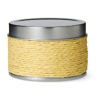 Fragrance Candle In Tin In Yellow