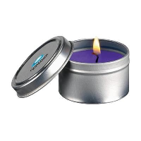 Fragrance Candle Tin In Purple
